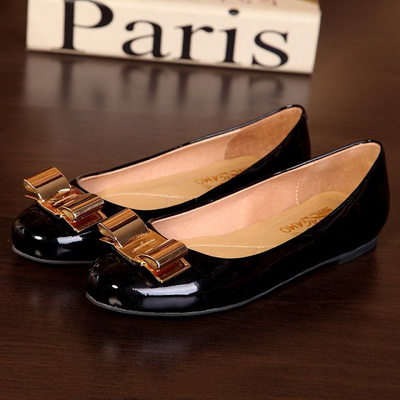 Ferragamo Shallow mouth flat shoes Women--034